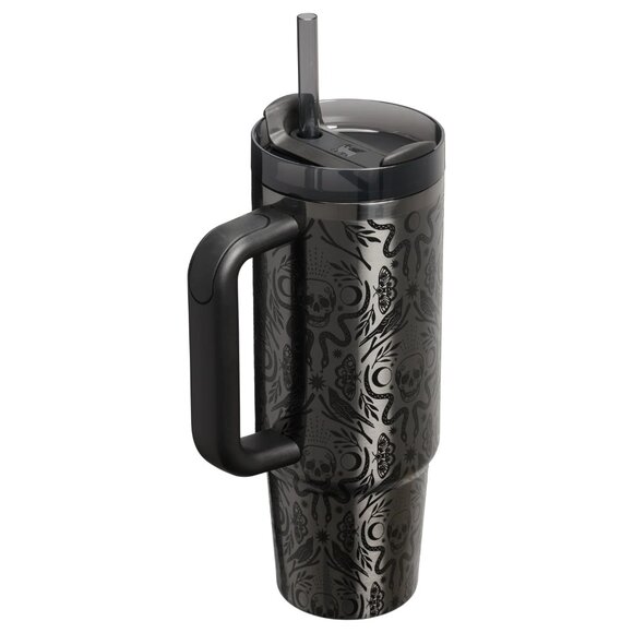 Stanley Halloween Quencher H2.0 Flowstate Tumbler 30oz Deadly Damask - Picture 2 of 4